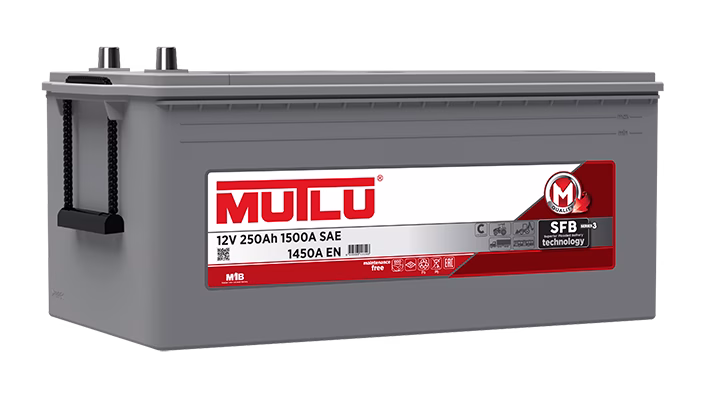 Mutlu SFB Seri 3 SHD 250Ah 1450A (SD6.250.145.B)