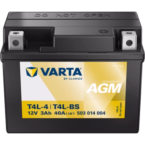 VARTA Powersports AGM T4L-4/T4L-BS 12 V 3 Ah