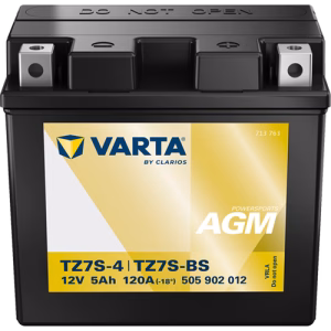 VARTA Powersports AGM TZ7S-4/TZ7S-BS 12 V 5 Ah