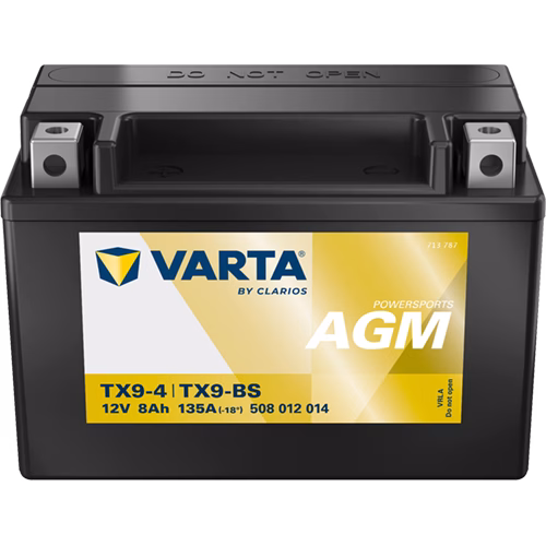VARTA Powersports AGM TX9-4/TX9-BS 12 V 8 Ah