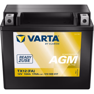 VARTA Powersports AGM Active TX12 (FA) 12 V 10 Ah