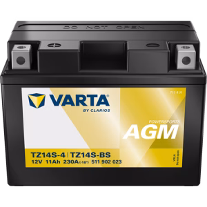 VARTA Powersports AGM TZ14S-4/TZ14S-BS 12 V 11 Ah