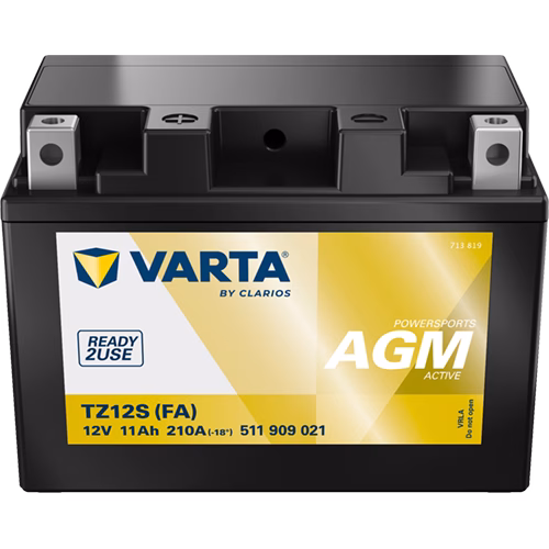 VARTA Powersports AGM Active TZ12S (FA) 12 V 11 Ah
