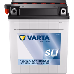 VARTA Powersports SLI Freshpack 12N12A-4A-1/B12A-A 12 V 12 Ah