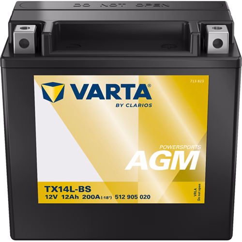 VARTA Powersports AGM TX14L-BS 12 V 12 Ah