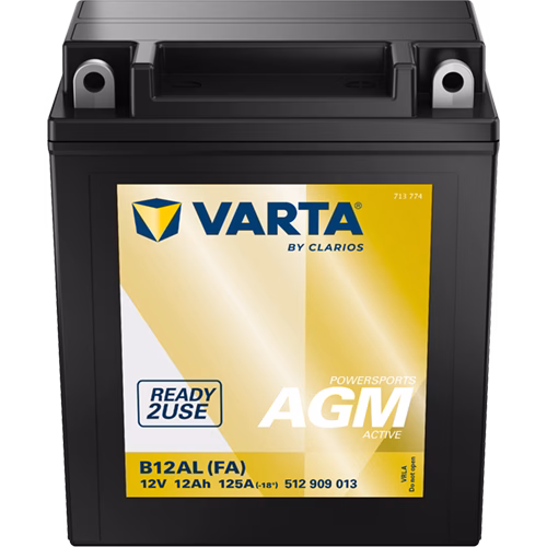 VARTA Powersports AGM Active B12AL (FA) 12 V 12 Ah