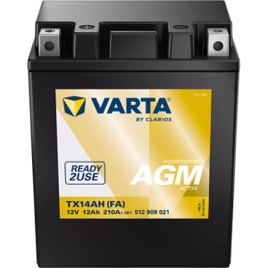 VARTA Powersports AGM Active TX14AH (FA) 12 V 12 Ah