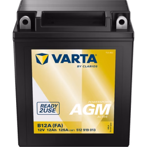 VARTA Powersports AGM Active B12A (FA) 12 V 12 Ah