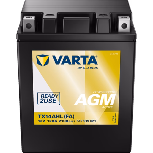 VARTA Powersports AGM Active TX14AHL (FA) 12 V 12 Ah