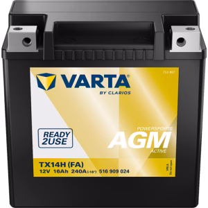 VARTA Powersports AGM Active TX14H (FA) 12 V 16 Ah