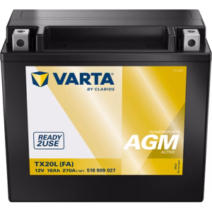 VARTA Powersports AGM Active TX20L (FA) 12 V 18 Ah