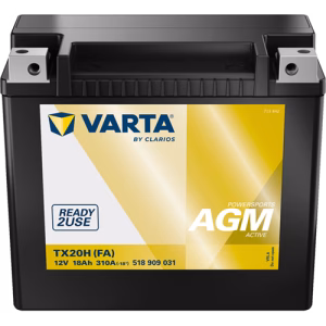 VARTA Powersports AGM Active TX20H (FA) 12 V 18 Ah