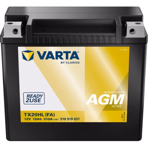 VARTA Powersports AGM Active TX20HL (FA) 12 V 18 Ah