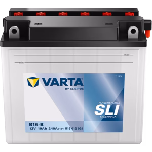 VARTA Powersports SLI Freshpack B16-B 12 V 19 Ah