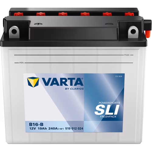 VARTA Powersports SLI Freshpack B16-B 12 V 19 Ah