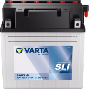 VARTA Powersports SLI Freshpack B16CL-B 12 V 19 Ah