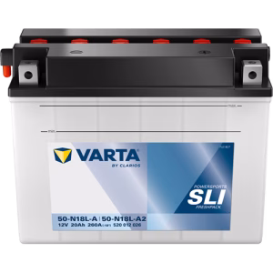 VARTA Powersports SLI Freshpack 50-N18L-A/50-N18L-A2 12 V 20 Ah