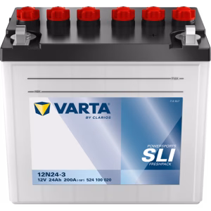 VARTA Powersports SLI Freshpack 12N24-3 12 V 24 Ah
