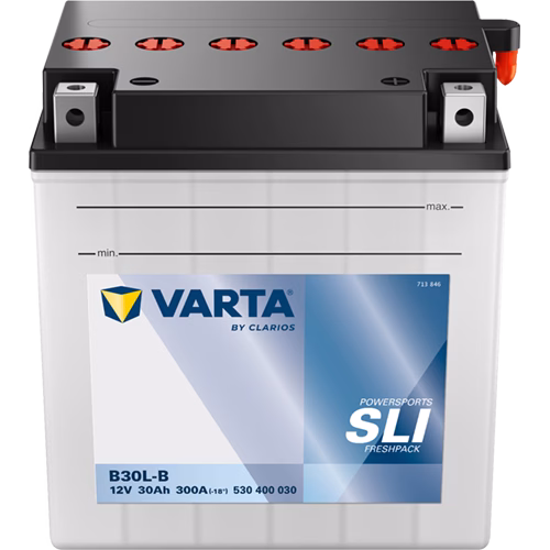 VARTA Powersports SLI Freshpack B30L-B 12 V 30 Ah