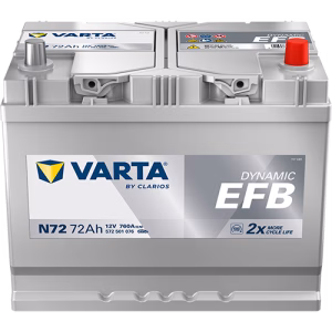Varta Dynamic EFB N72 72Ah 760A (572501076)