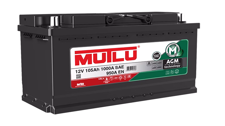Mutlu Start-Stop AGM 105Ah 950A (AGM.L6.105.095.A)