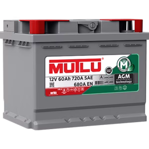 Mutlu Start-Stop AGM 60Ah 680A (AGM.L2.60.068.A)