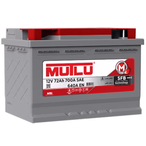 Mutlu SFB Avrupa Tip 72Ah 640A (L3.72.064.C)