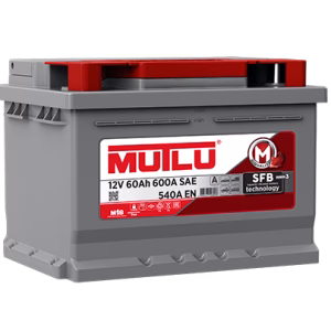 Mutlu SFB Avrupa Tip 60Ah 540A (LB2.60.054.A)