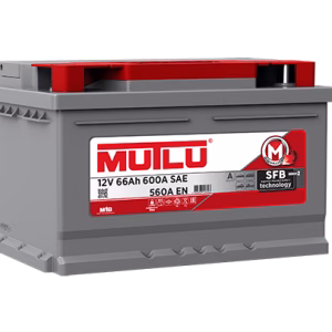Mutlu SFB Avrupa Tip 66Ah 560A (LB3.66.056.A)