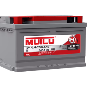 Mutlu SFB Avrupa Tip 72Ah 640A (LB3.72.064.A)
