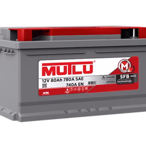 Mutlu SFB Avrupa Tip 80Ah 740A (LB4.80.074.A)